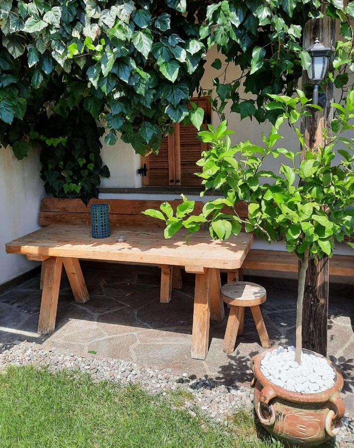 Bertoldihof Lägenhet Cortaccia Exteriör bild